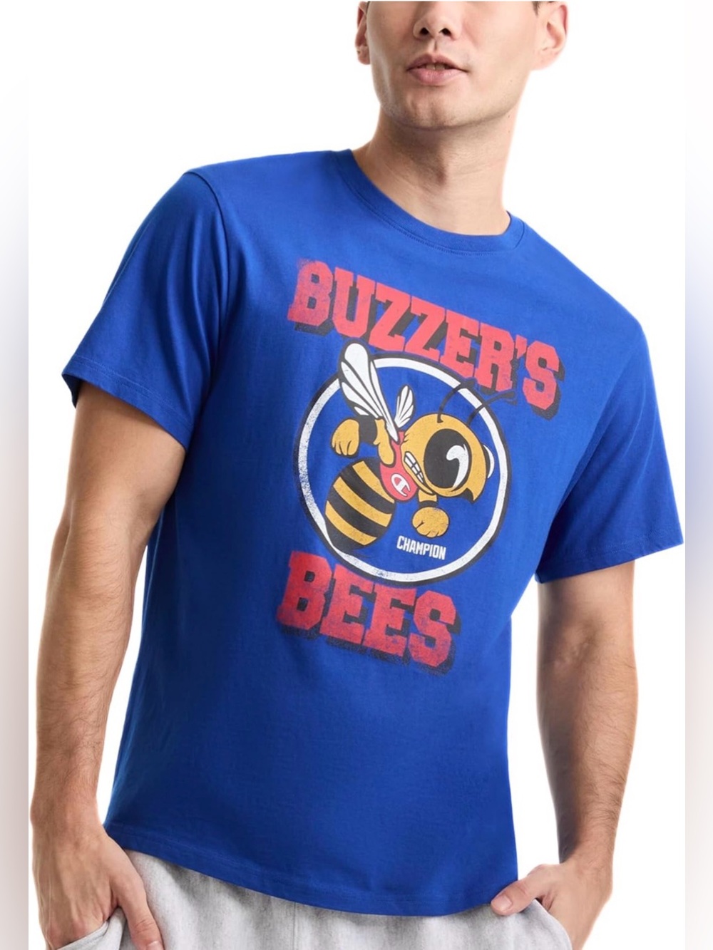 Champion Royal Blue 'Buzzer's Bees' Graphic Tee